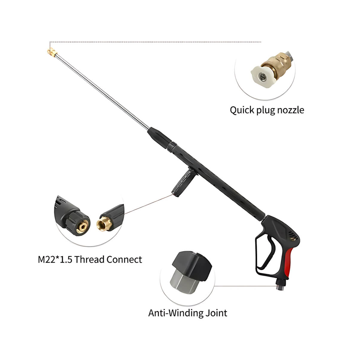 пистолет-распылитель для мойки под давлением