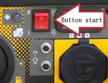 Electric start button