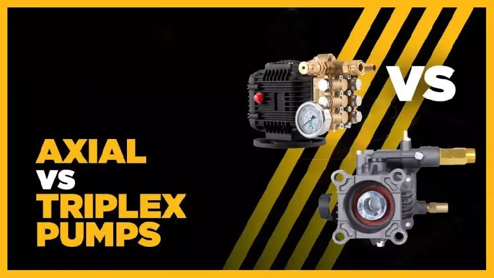 axial vs triplex pumps whats the difference