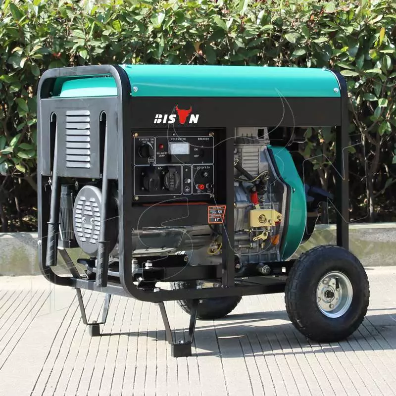 generatore di corrente diesel ad avviamento elettrico