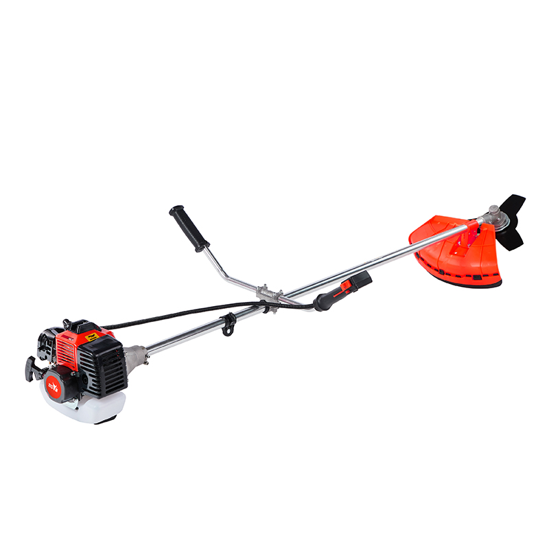 gas powered brush cutter with blade