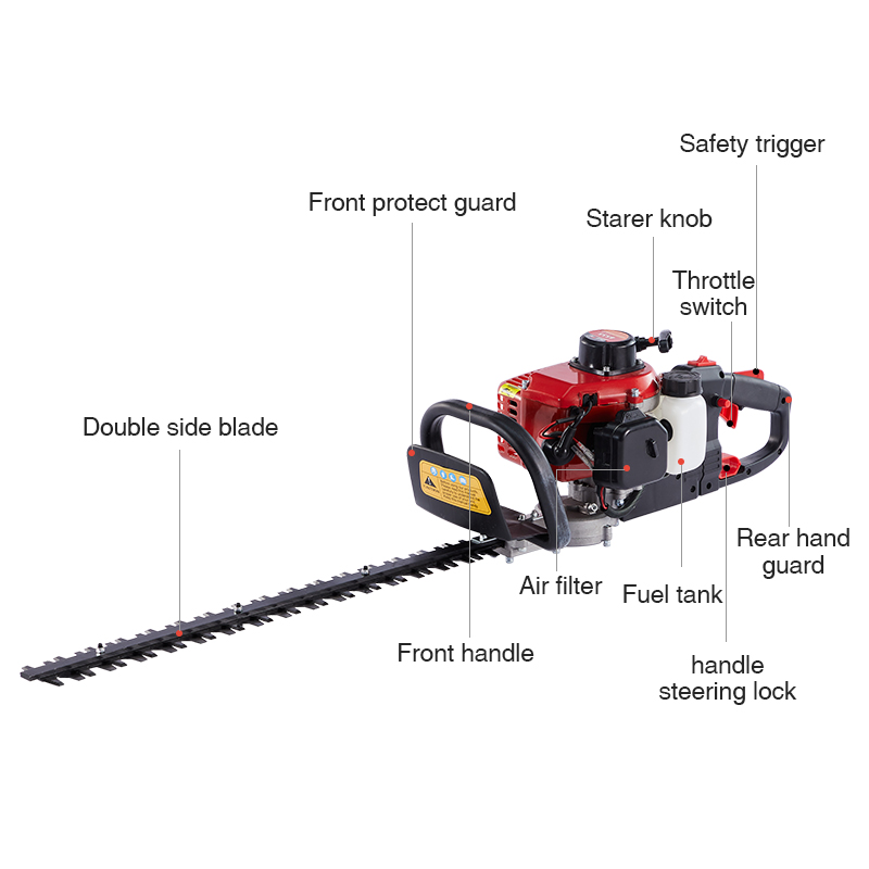 lightest petrol hedge trimmer