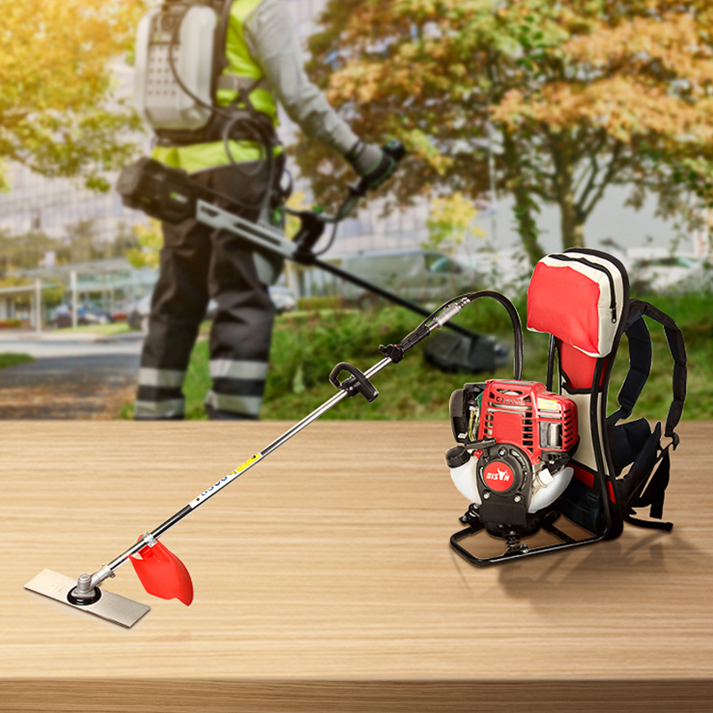 Grass cutter online machine gas