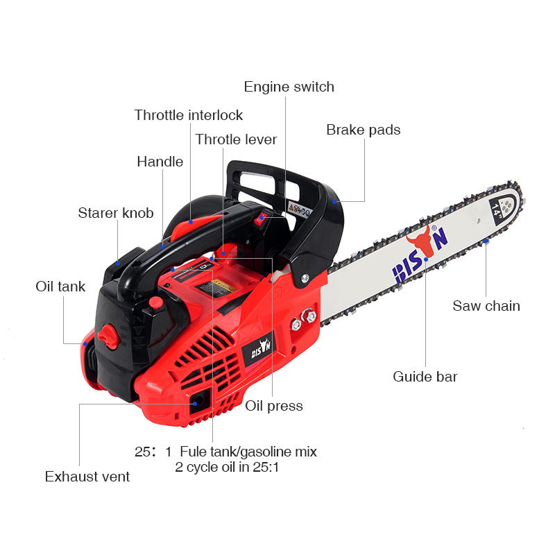 small top handle chainsaw