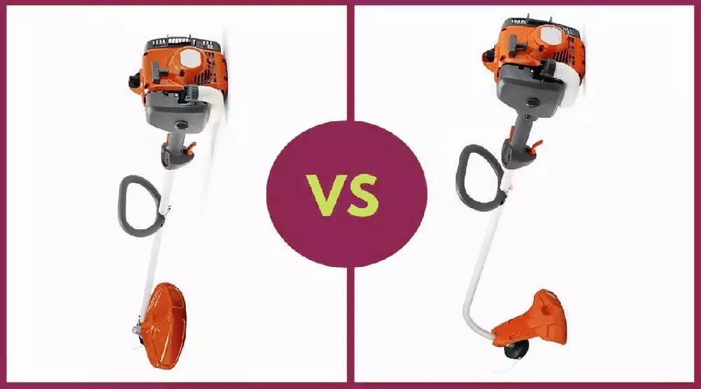 Straight shaft vs curved shaft string trimmers