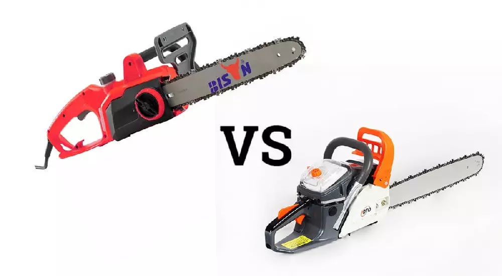 electric vs gasoline chainsaw