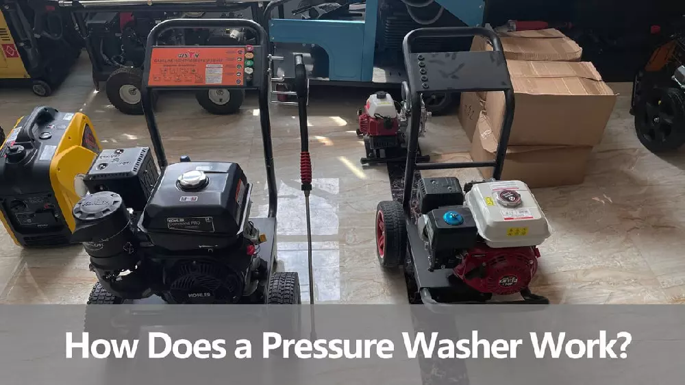 Como funciona uma lavadora de alta pressão?