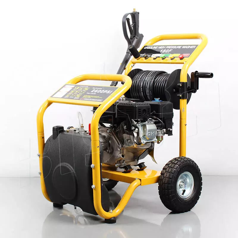 electric start gasoline pressure washer