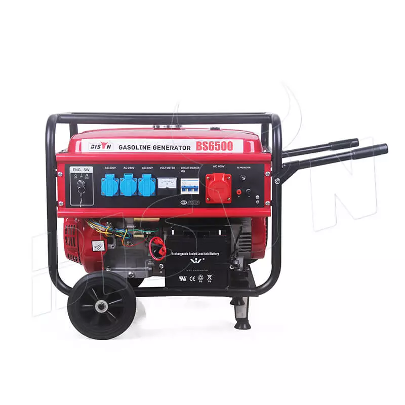 Generador de gasolina comercial de 13 hp.