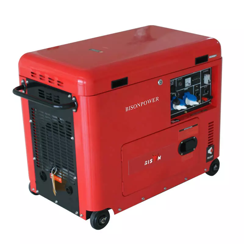 6-kW-Generator mit Dieselantrieb