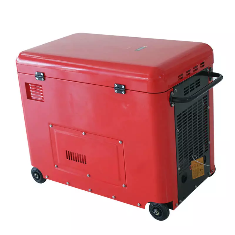 6kw dieseldrevet generator