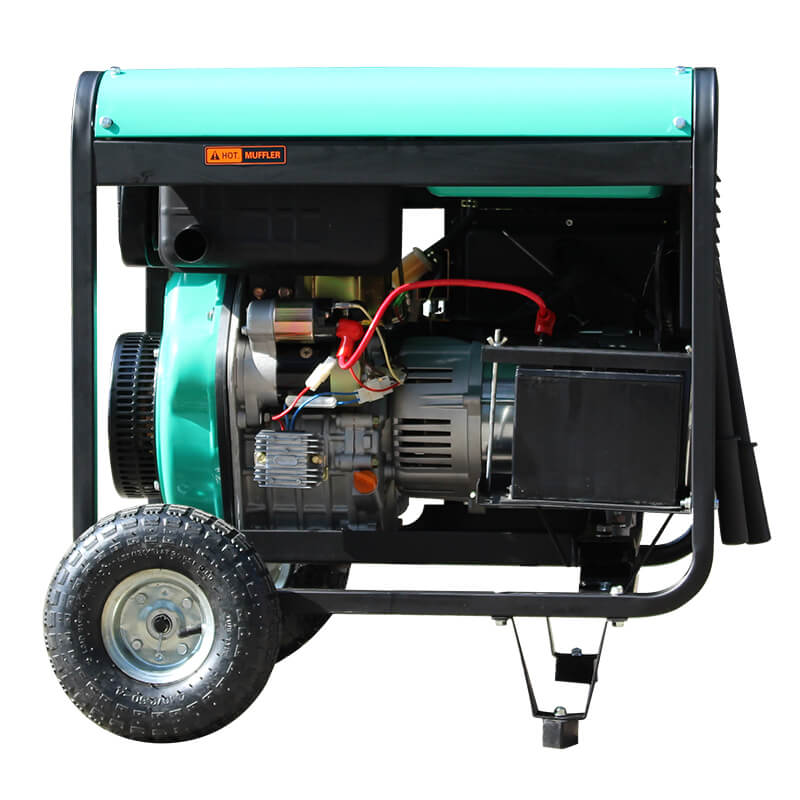 electric start diesel power generator