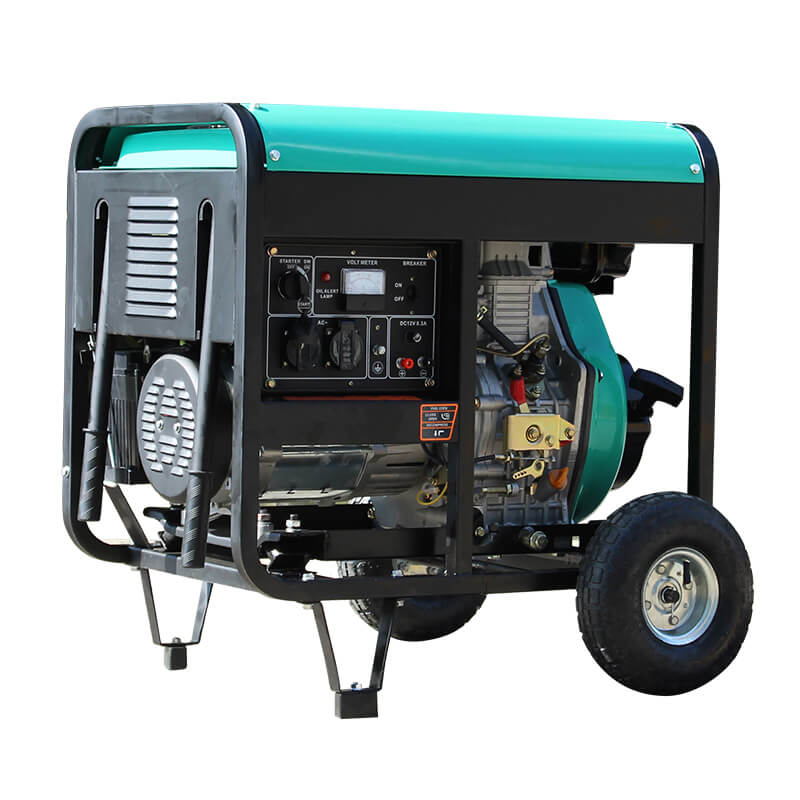 electric start diesel power generator