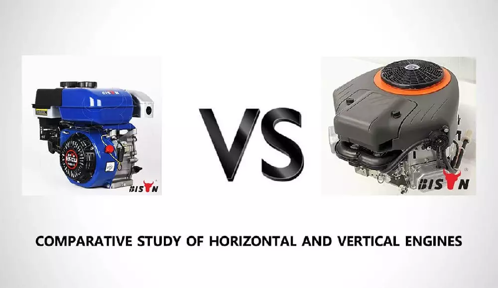 comparative study of horizontal and vertical engines