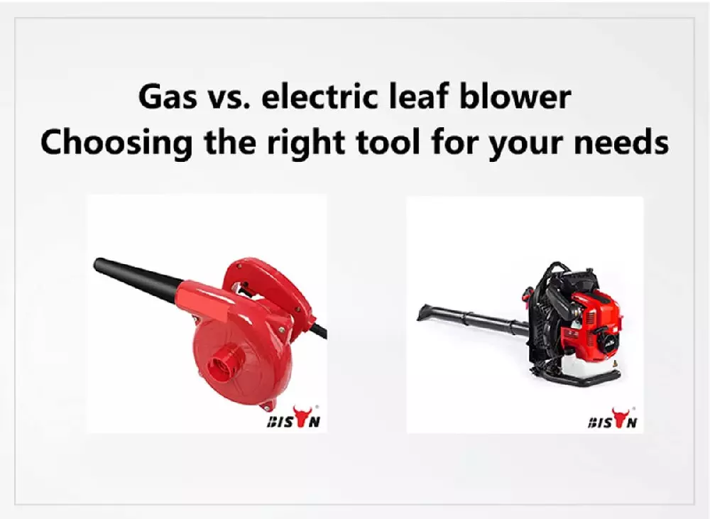 Gas vs. electric leaf blower: Choosing the right tool for your needs