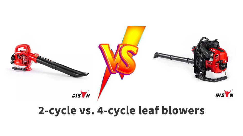 2-cycle vs. 4-cycle leaf blowers