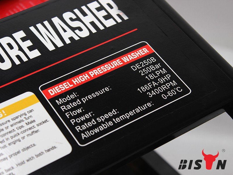 diesel driven pressure washer