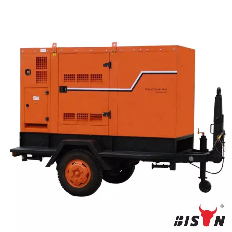 mobiler schleppbarer Dieselgenerator