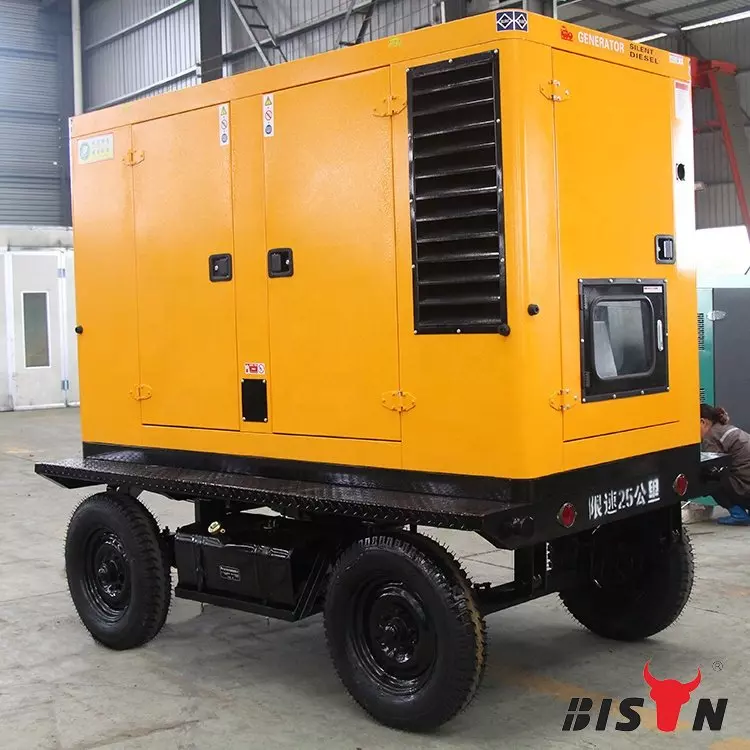 mobile towable diesel generator